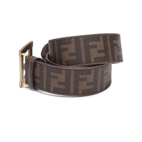 Fendi Canvas FF Buckle Belt 7C0250